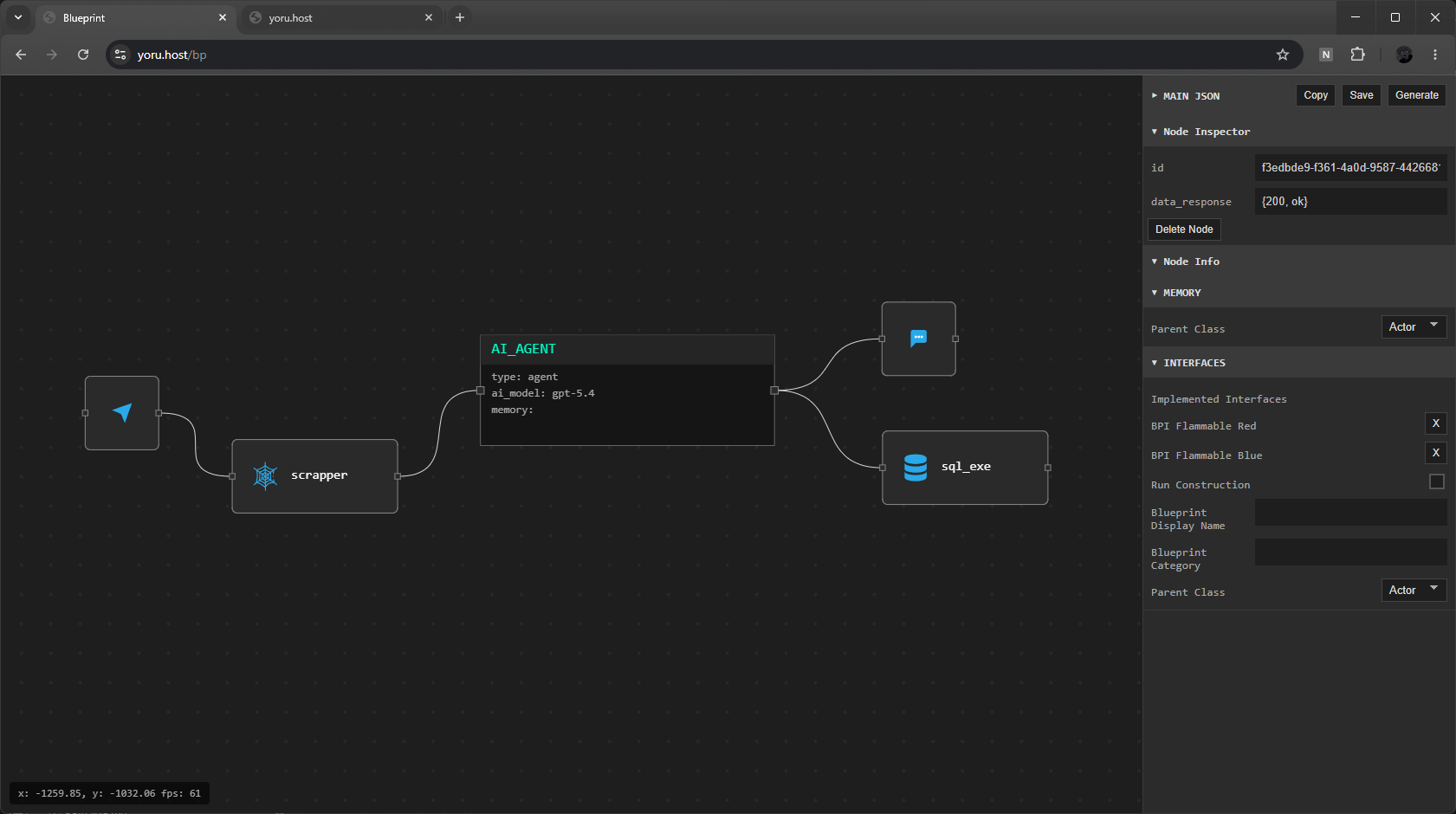 Yoru Interface